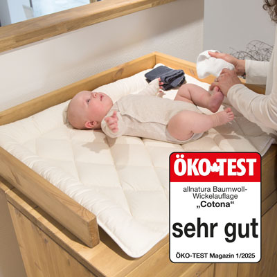 Baumwoll-Wickelauflage Cotona