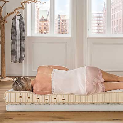 Naturlatex-Systemmatratze Sanavita-Maxima