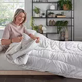 4-Jahreszeiten-Bettdecke Lyovita-Figura - Schlafgenuss das ganze Jahr Kombi-Bettdecke 
