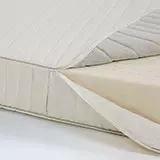 Geniale Öko-Federkernmatratze aus Naturlatex mit feinster Körperanpassung Abziehbarer Matratzenbezug