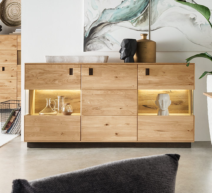 Sideboards & Highboards aus Eiche & Wildeiche