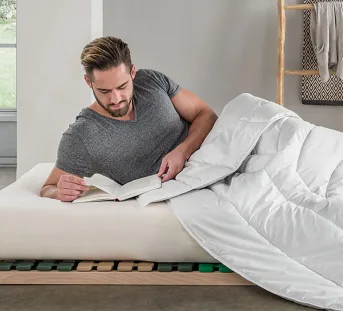 Flexible, luftige 4-Jahreszeiten-Bettdecke