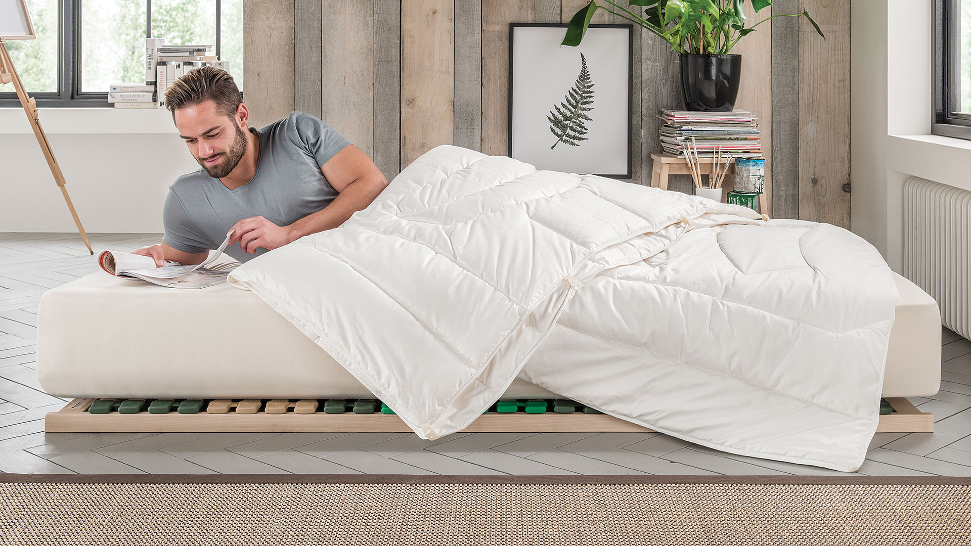 Edle Kombination aus wertvollem Cashmerehaar und kühlender Bio-Seide