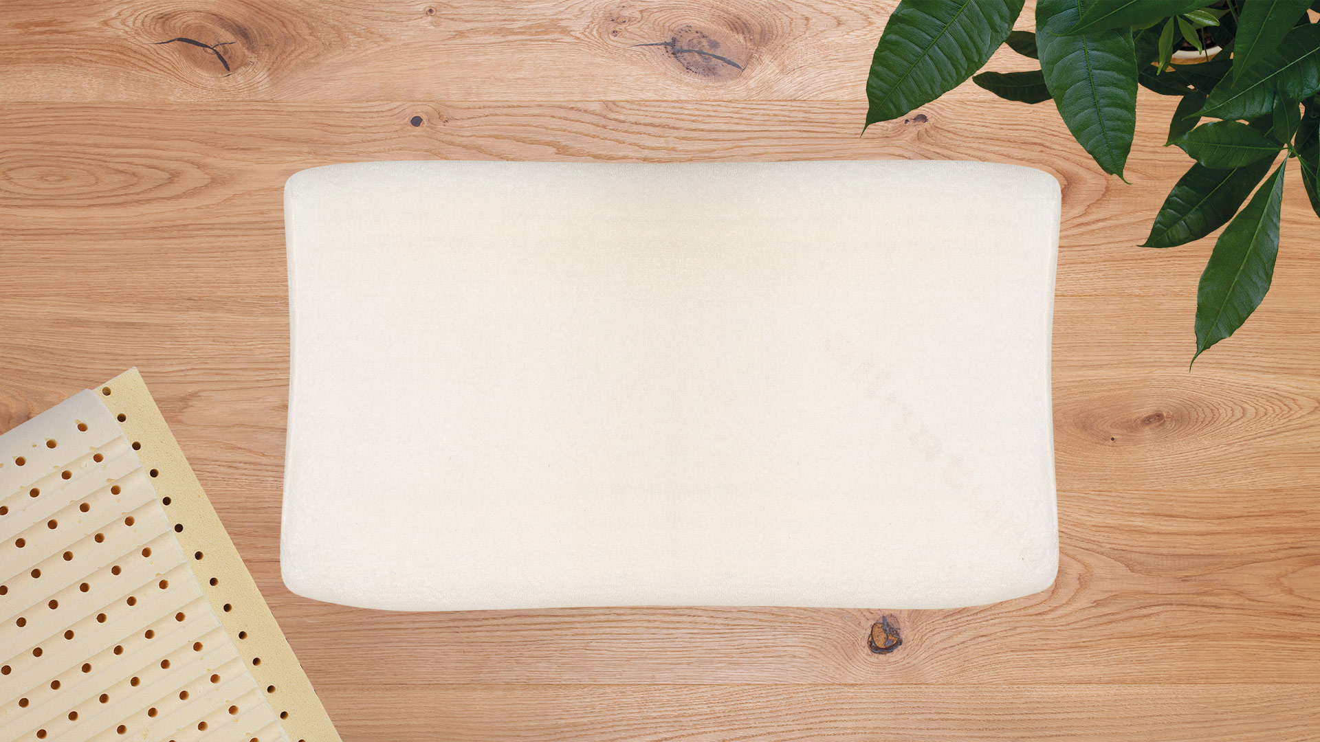 Ergonomisch geformtes Nackenstützkissen für entspannten Schlaf in jeder Lage