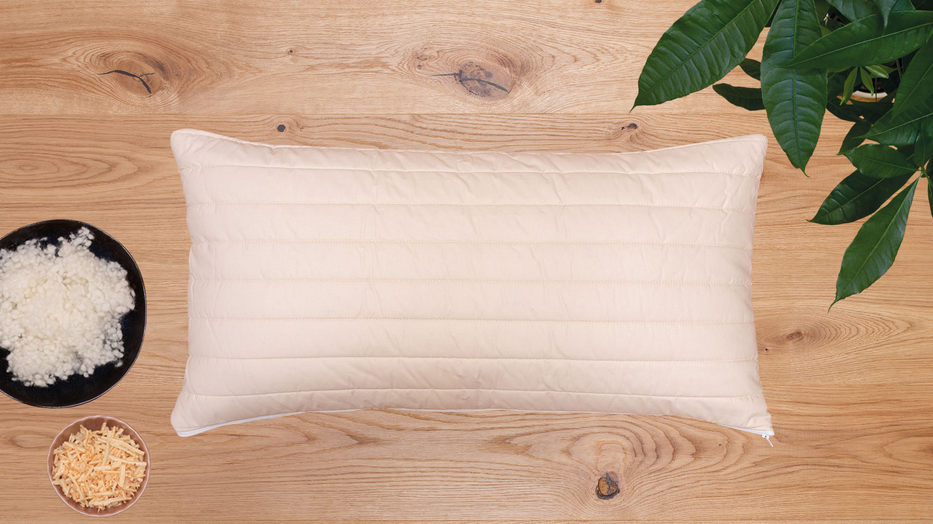 Zirbenkissen Pecora-Cembra mit Schafschurwolle