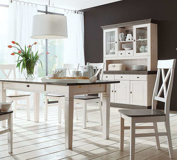 Wohnzimmer "Romantico" - massiv Kiefernholz