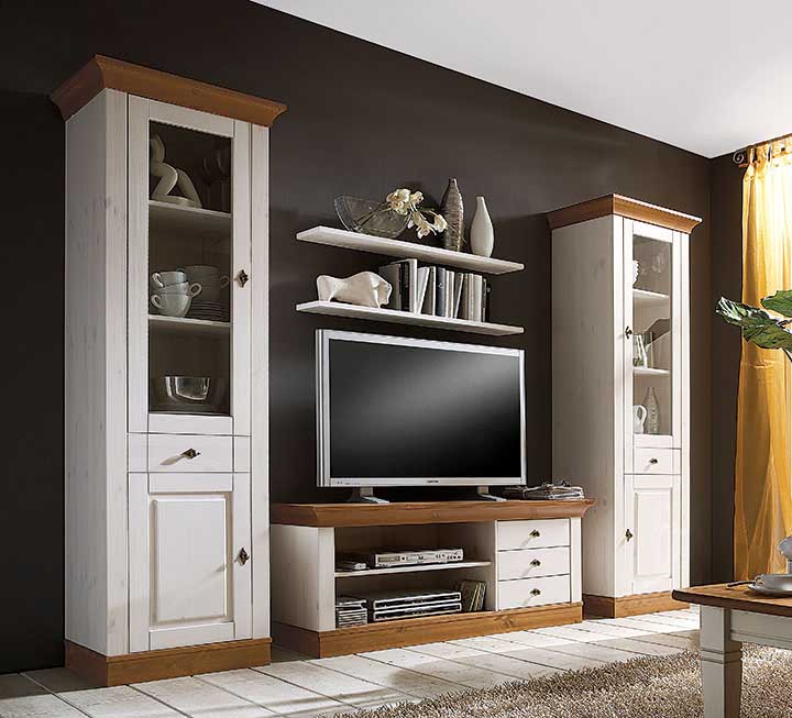 Vitrinen aus Kiefer massiv