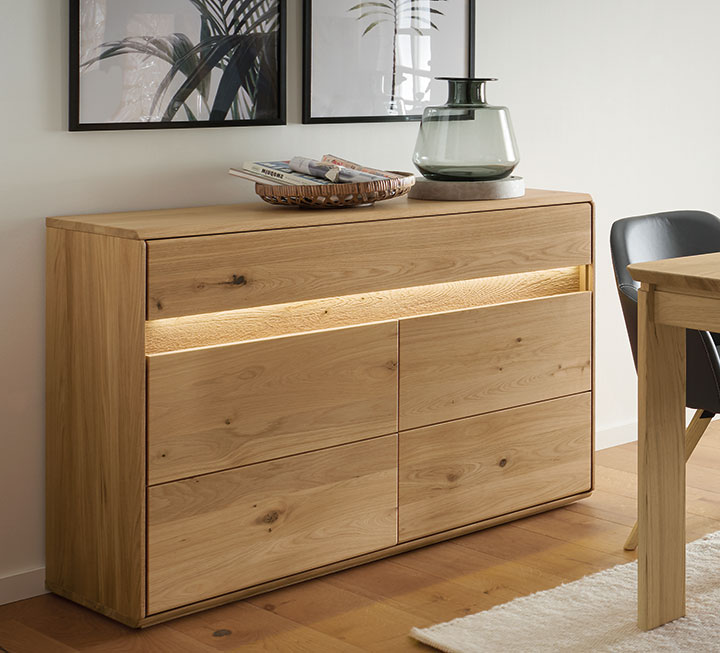 Sideboards & Highboards aus Eiche & Wildeiche