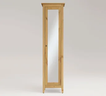 Badezimmer-Hochschrank mit großer Spiegeltüre